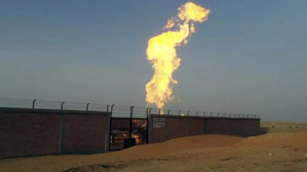 Výbuch egyptského plynovodu