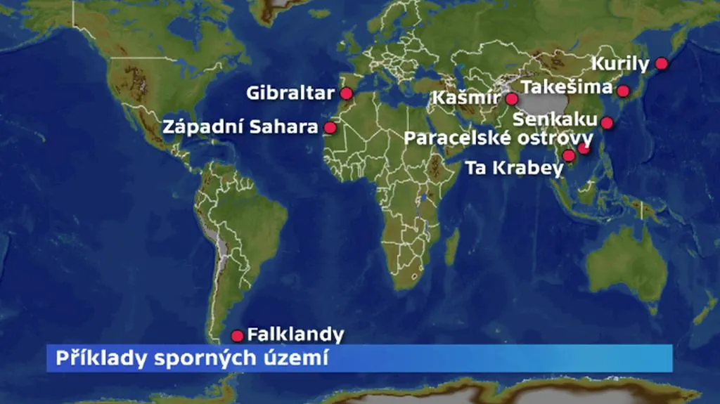 Sporná území ve světě