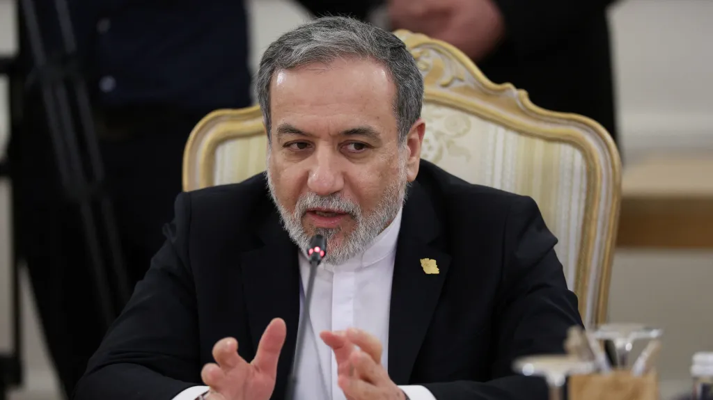 Íránský ministr zahraničí Abbás Arakčí (na snímku z prosince 2025)