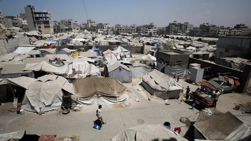 Gaza City 22. srpna 2025