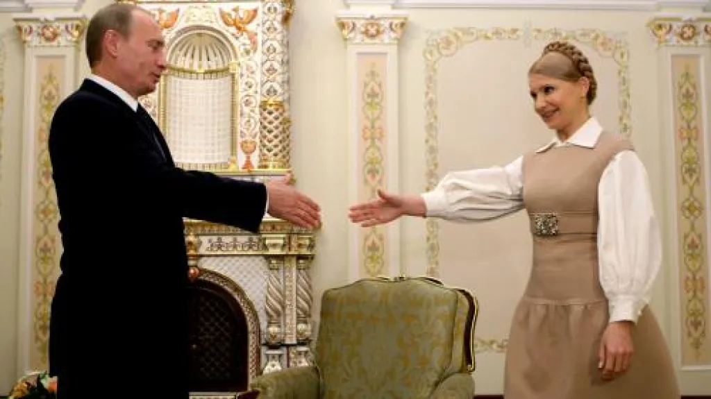 Vladimir Putin a Julija Tymošenková