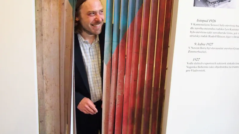 Kurátor výstavy 100 let - historik Tomáš Cidlina