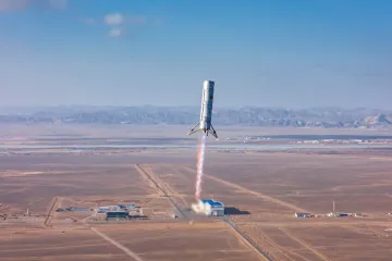 První čínský pokus přistát s opakovaně použitelnou raketou selhal