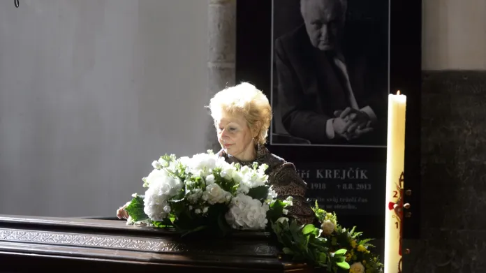 Pohřeb Jiřího Krejčíka