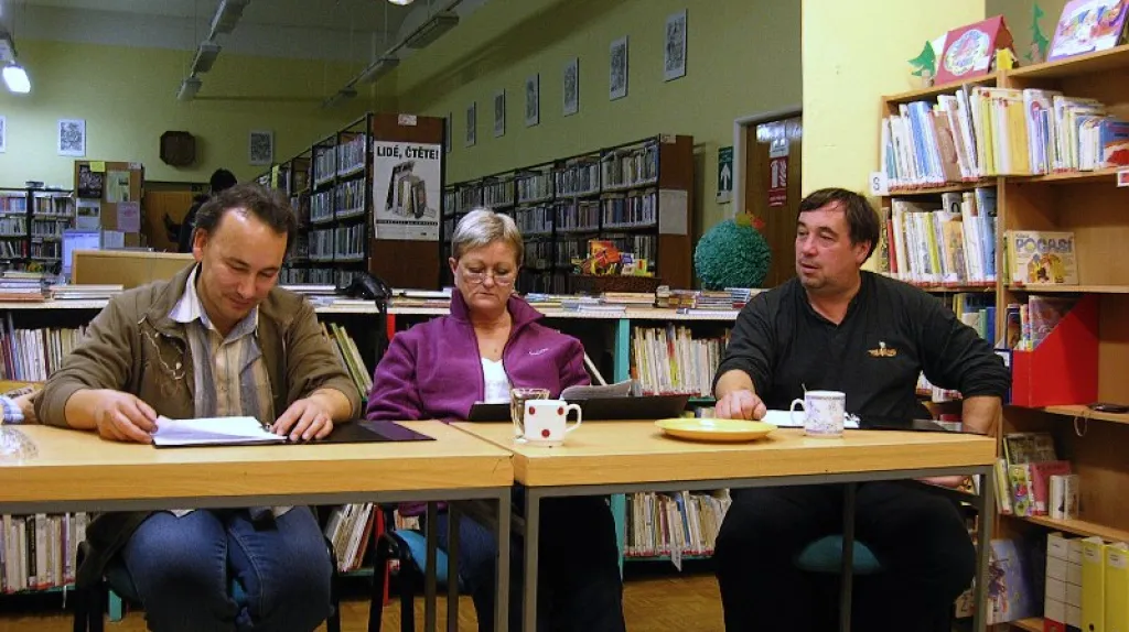 Cestovatelské Po-čtení v libochovické knihovně v říjnu 2010