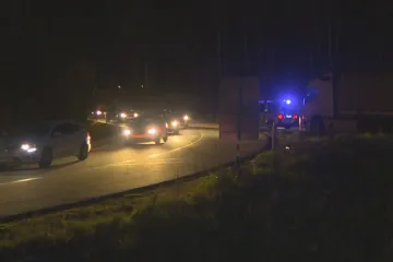 Doprava na D1 u Humpolce kolabovala kvůli nehodě, kolona měla 15 kilometrů