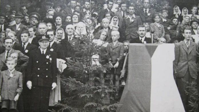 Národní pouť v Javoříčku 23. září 1945
