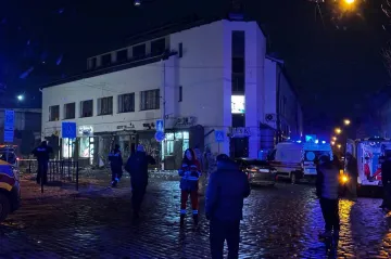 Lvovem otřásly výbuchy, starosta je označil za teroristický útok