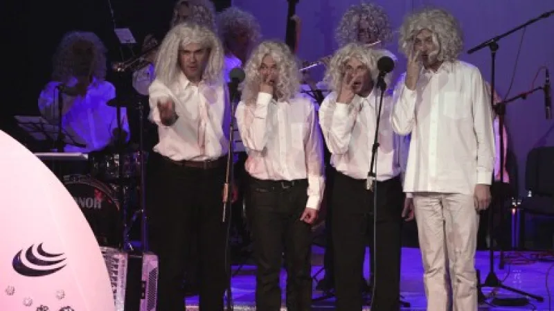 Ze zahajovacího večera festivalu Prix Bohemia Radio 2009