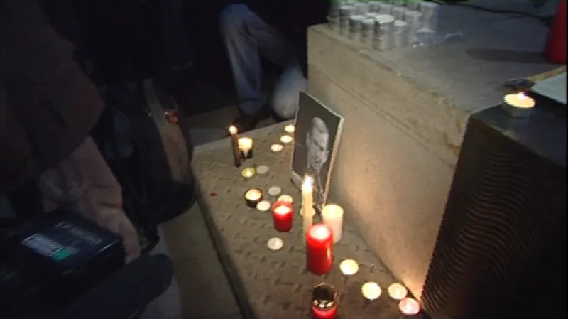 Lidé v Brně uctili památku Václava Havla