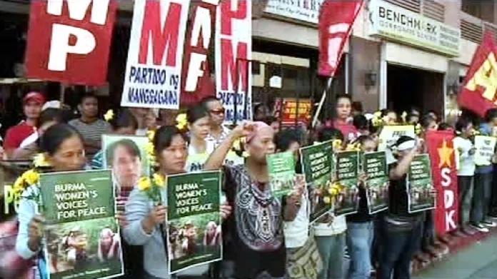 V Manile demonstrovali stoupenci Su Ťij