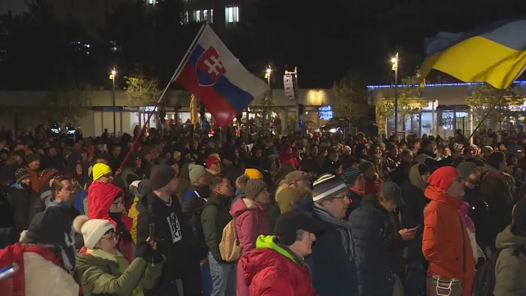 Demonstrace na Slovensku