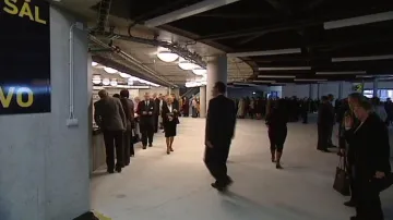 První koncert pro veřejnost v plynojemu Gong