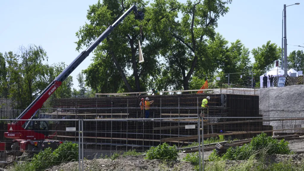 Libeňský most (snímek z 13. května 2025)