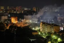 Rusko útočilo bezpilotními letouny na Kyjev