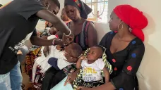 Očkování proti obrně v Africe