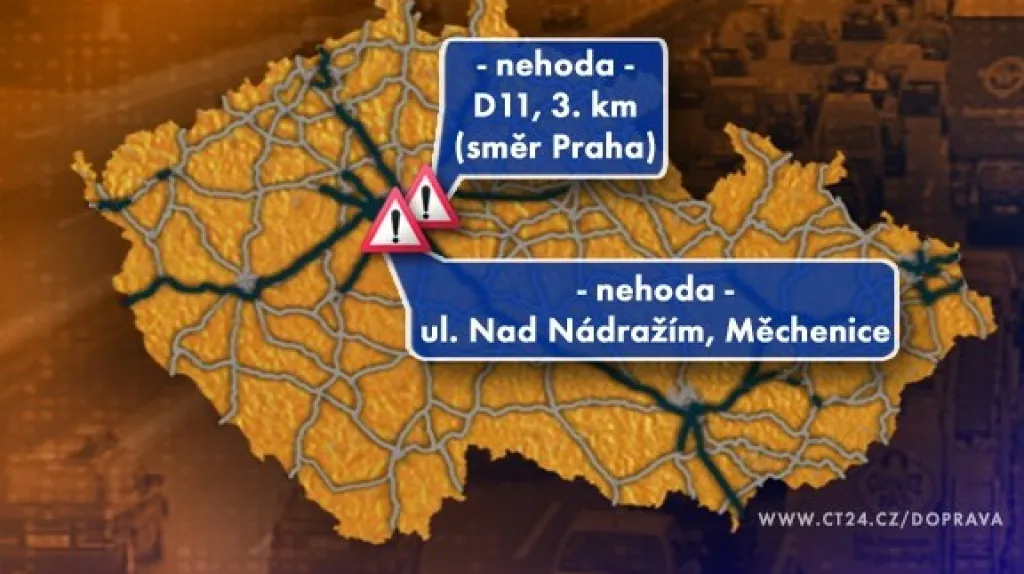 Dopravní situace v úterý 20. 10. 2009