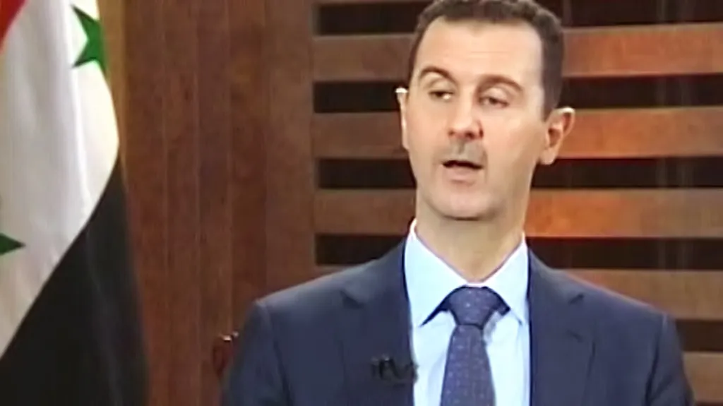 Bašár Asad v rozhovoru pro syrskou televizi