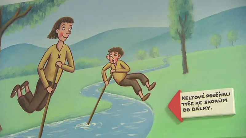 Malby uklidňují děti v Motole