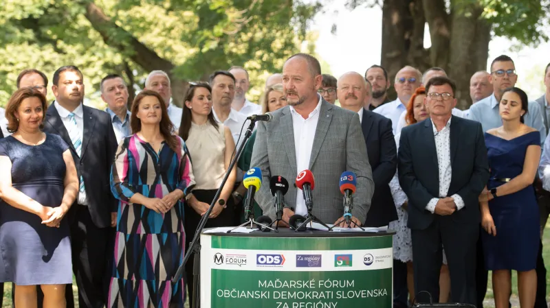 Lídr Maďarského fóra Zsolt Simon