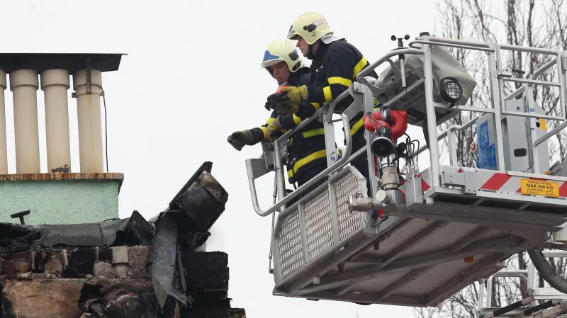 Výbuch panelového domu ve Frenštátu