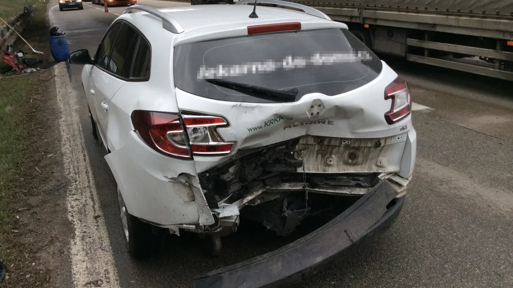 Nehoda na dálnici D1