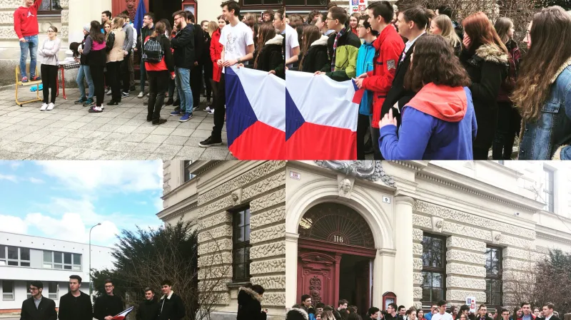 Studenti z Gymnázia Třebíč