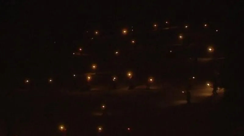 Oslavy silvestra na Šumavě