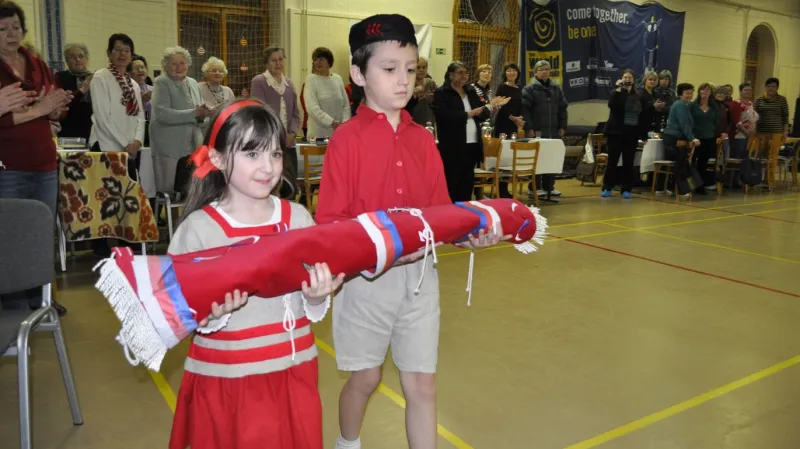 Sokolská oslava v Lounech