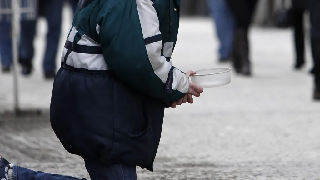 Ilustrační snímek muže bez domova