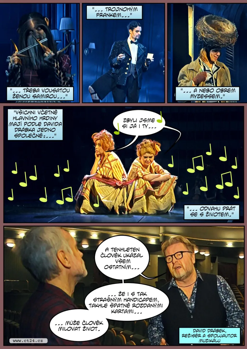 Příběh Sloního muže vznikl jako muzikál