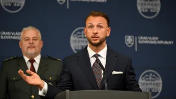 Slovenský ministr vnitra Matúš Šutaj Eštok (Hlas)