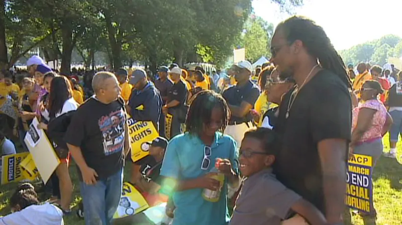 Američané si připomněli slavný projev Martina Luthera Kinga