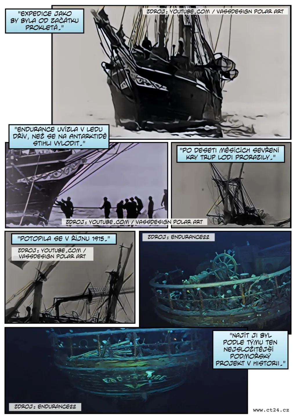 Objevení vraku lodi Endurance