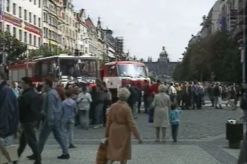 30 let zpět: Hasiči ve stávkové pohotovosti