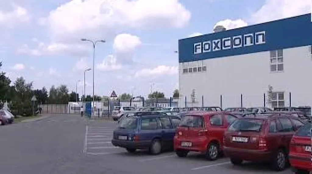 Areál firmy Foxconn