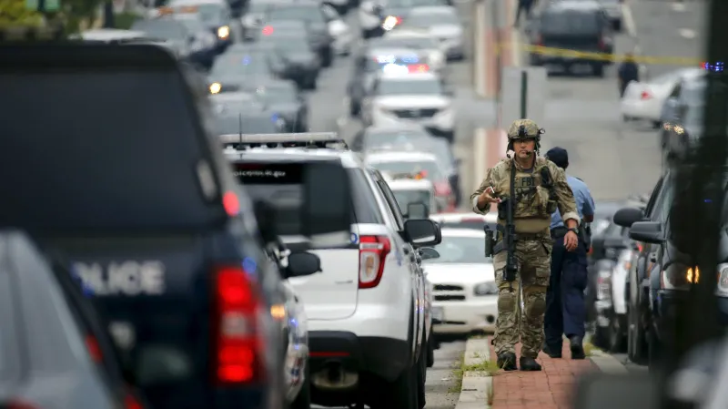 Manévry na místě hlášené střelby