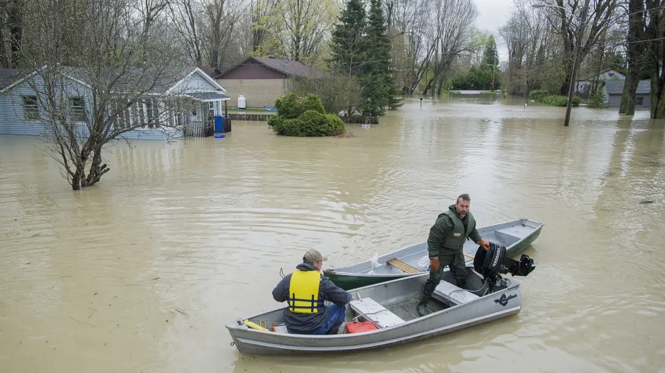 Záplavy v Kanadě