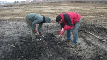 Archeologové zkoumají v Novosedlech nově objevené keltské sídliště