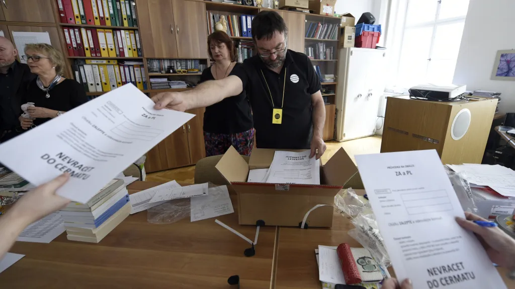 Rozdávání maturitních testů