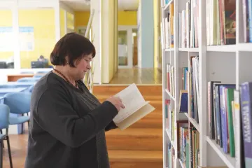 Knihovna v Irpini je útočištěm pro zjizvené duše i symbolem nezlomnosti