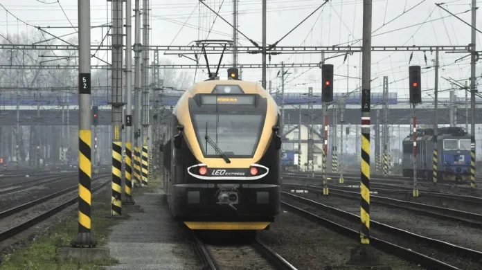 Leo Express Ostrava–Praha v první den provozu