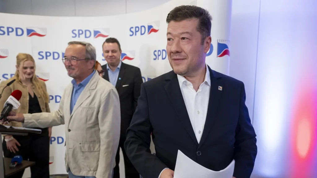 Předseda SPD Tomio Okamura