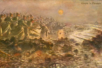 Obrazem: Oslavné pohledy z Velké války