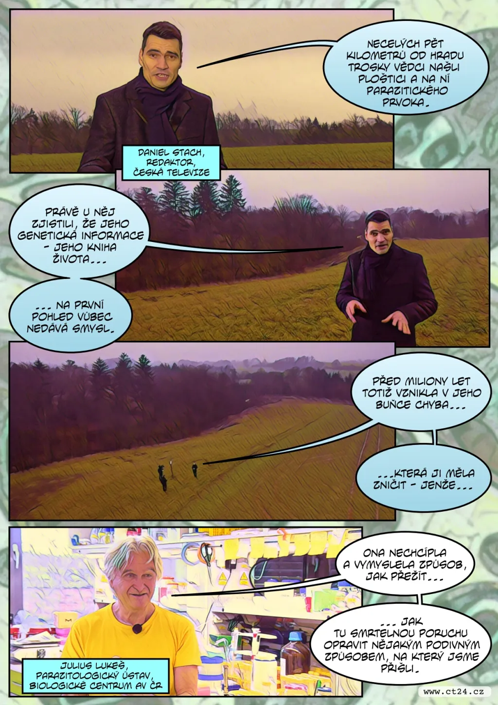 Čeští vědci zkoumali DNA prvoka