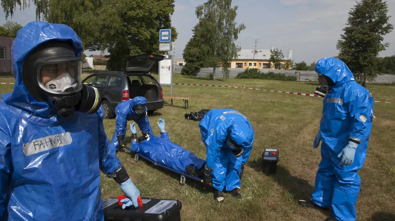Mezinárodní výcvik ochrany proti chemickým zbraním určený pro specialisty-instruktory