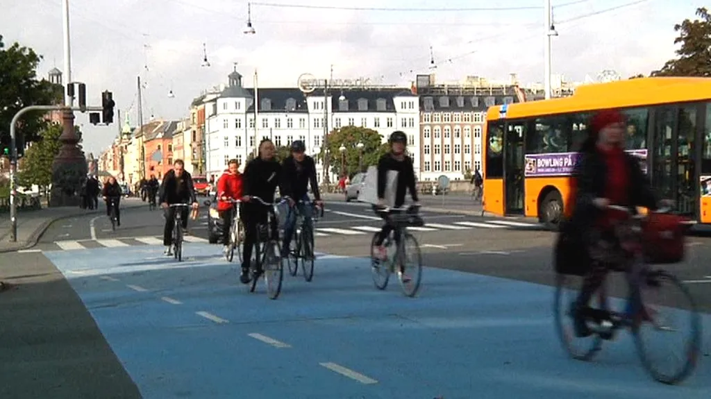 Cyklisti v Kodani