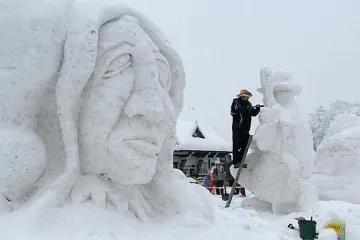 Sněhové království vzniká v Pustevnách