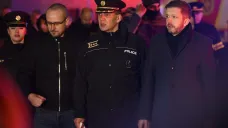 Policejní prezident Martin Vondrášek a ministr vnitra Vít Rakušan
