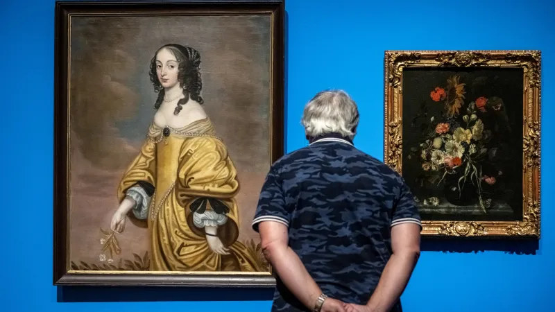 Portrét od holandské barokní malířky Judith Leysterové, jedné z mála, která vedla uměleckou dílnu